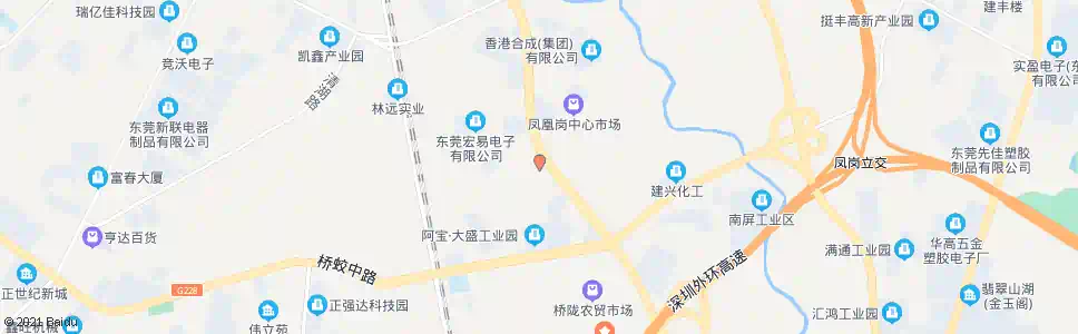 东莞园林路路口_公交站地图_东莞公交_妙搜公交查询2025