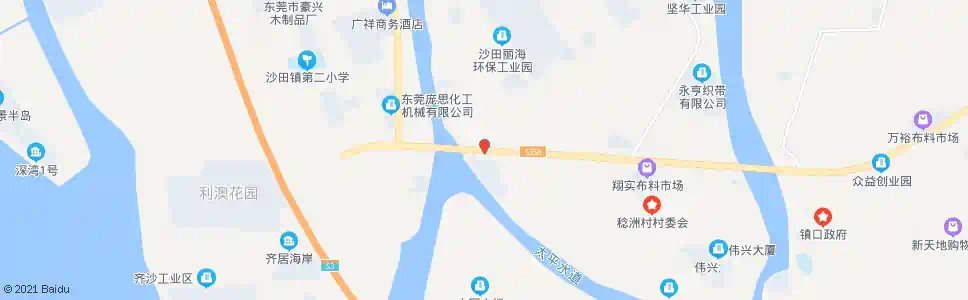 东莞齐沙派出所_公交站地图_东莞公交_妙搜公交查询2025