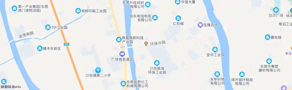 东莞恒福市场_公交站地图_东莞公交_妙搜公交查询2025