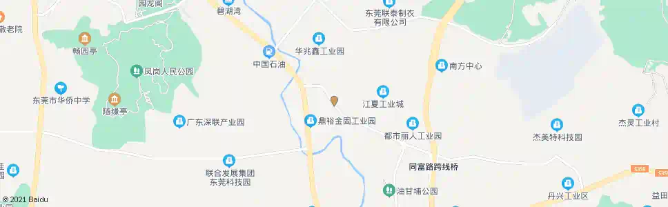 东莞凤德岭农信_公交站地图_东莞公交_妙搜公交查询2025