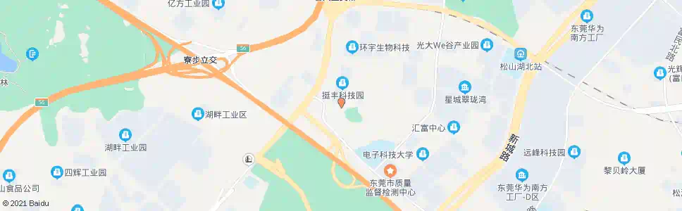 东莞牛杨综合市场_公交站地图_东莞公交_妙搜公交查询2025