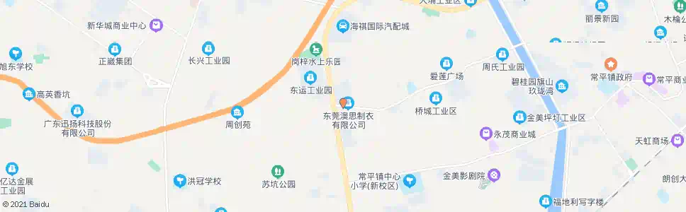 东莞杰文厂_公交站地图_东莞公交_妙搜公交查询2025