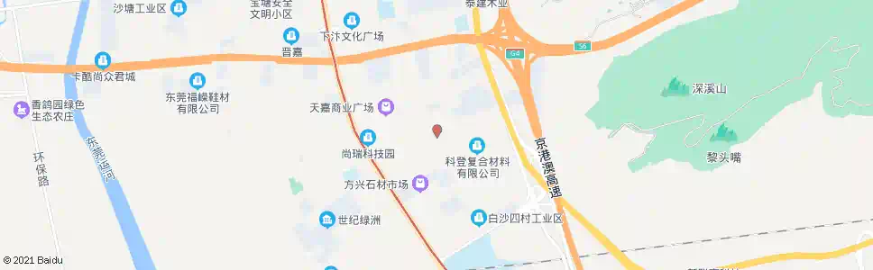 东莞中桥站_公交站地图_东莞公交_妙搜公交查询2025