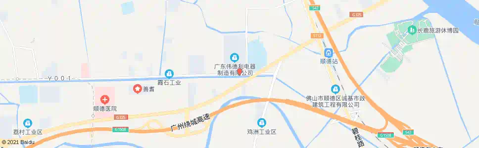 佛山伟德利_公交站地图_佛山公交_妙搜公交查询2025