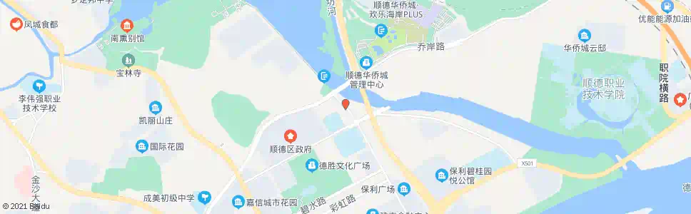 佛山南国丝都博物馆_公交站地图_佛山公交_妙搜公交查询2025