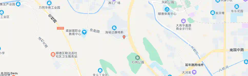 佛山康格斯总站_公交站地图_佛山公交_妙搜公交查询2025