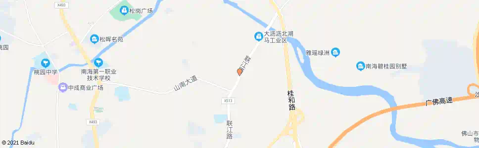 佛山湖马村_公交站地图_佛山公交_妙搜公交查询2025