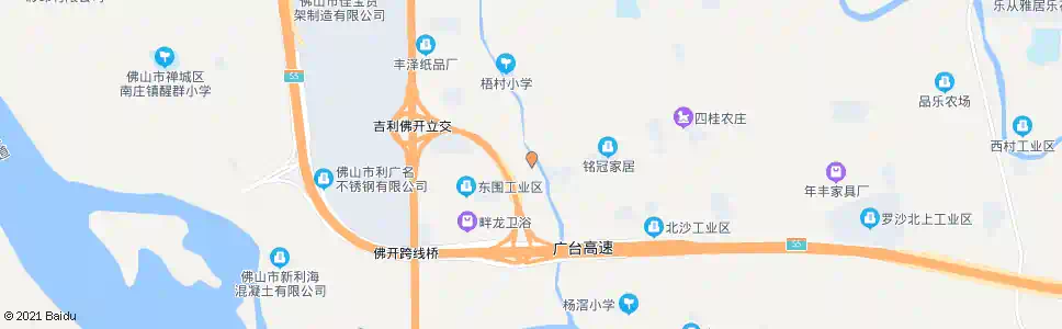 佛山梧村观音古庙_公交站地图_佛山公交_妙搜公交查询2025