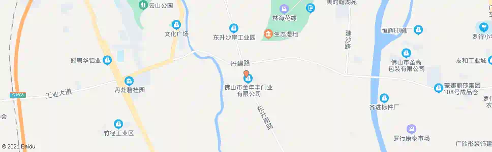 佛山涡村_公交站地图_佛山公交_妙搜公交查询2025