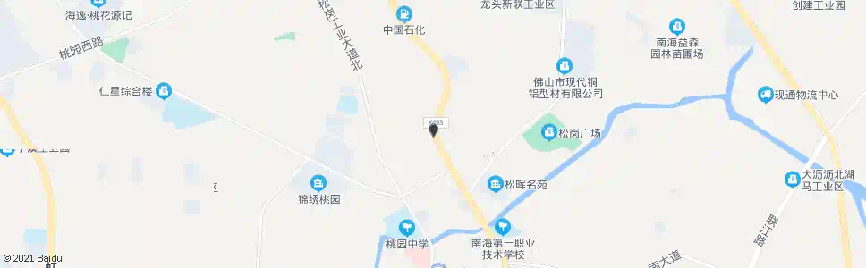 佛山刘村_公交站地图_佛山公交_妙搜公交查询2025