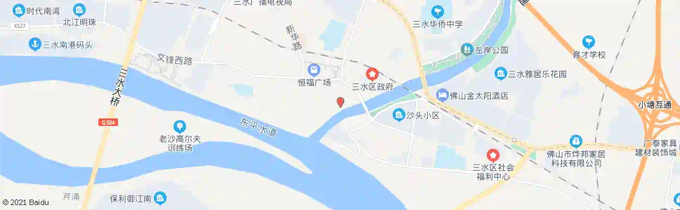佛山人民三路_公交站地图_佛山公交_妙搜公交查询2025