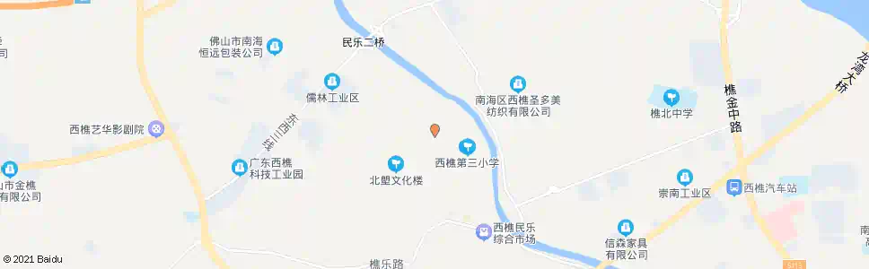 佛山福地村_公交站地图_佛山公交_妙搜公交查询2025