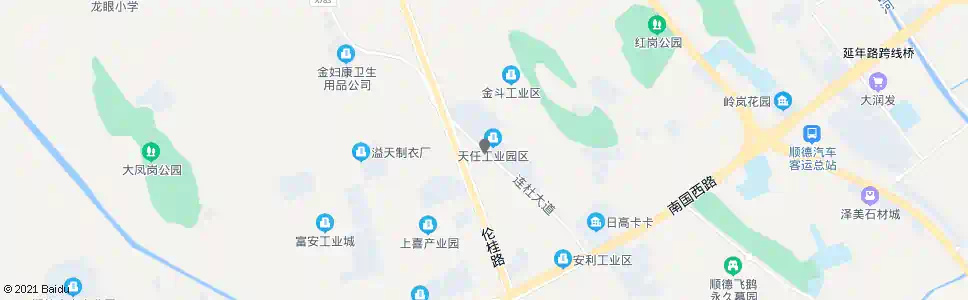 佛山安爱厂_公交站地图_佛山公交_妙搜公交查询2025