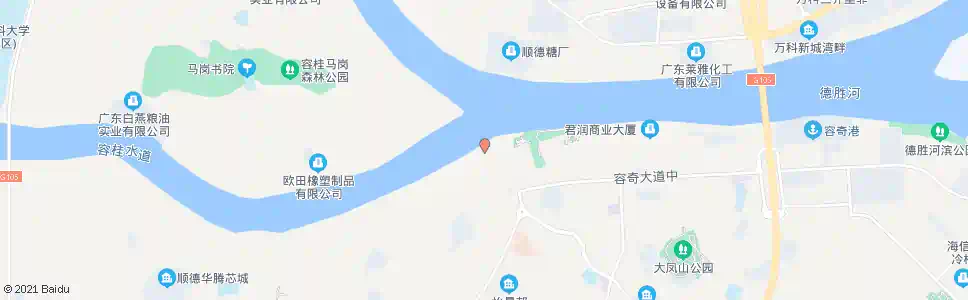 佛山容奇轮渡_公交站地图_佛山公交_妙搜公交查询2025