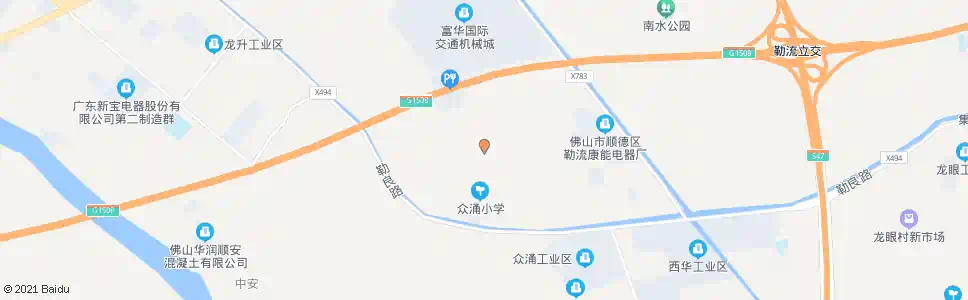 佛山天后庙_公交站地图_佛山公交_妙搜公交查询2025