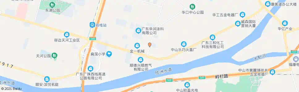 佛山桂洲大道华发路口_公交站地图_佛山公交_妙搜公交查询2025