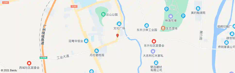 佛山旧樵丹路口_公交站地图_佛山公交_妙搜公交查询2025