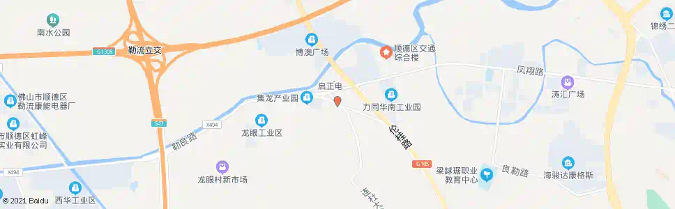 佛山良龙路连杜路口_公交站地图_佛山公交_妙搜公交查询2025