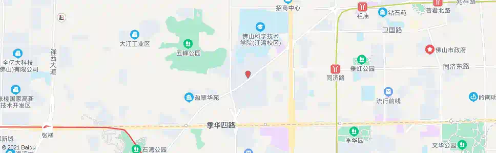 佛山江湾桥南_公交站地图_佛山公交_妙搜公交查询2025