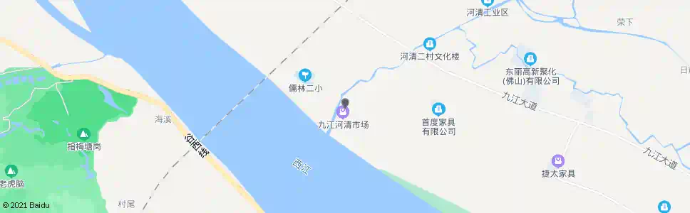 佛山河清市场_公交站地图_佛山公交_妙搜公交查询2025