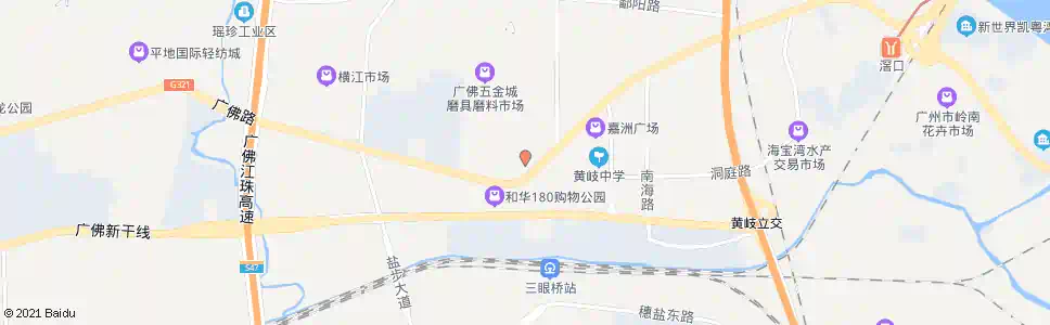 佛山黄岐大转弯(城际大厦)_公交站地图_佛山公交_妙搜公交查询2025