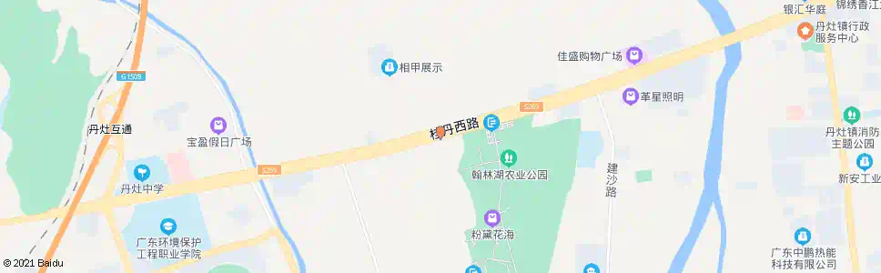 佛山丹灶劳边村_公交站地图_佛山公交_妙搜公交查询2025