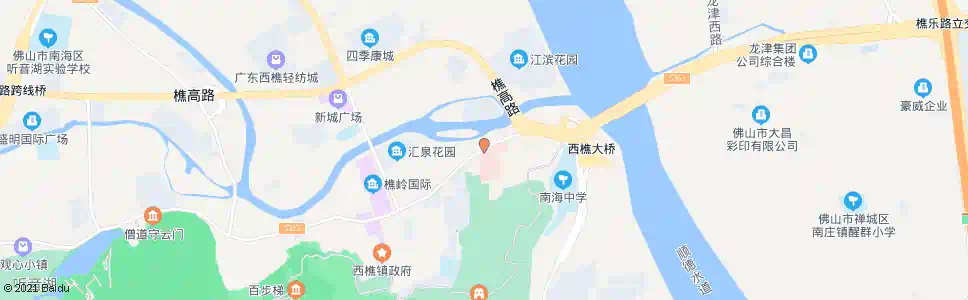 佛山佛山市第五人民医院_公交站地图_佛山公交_妙搜公交查询2025