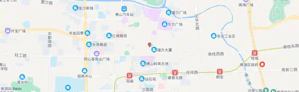 佛山福贤路口_公交站地图_佛山公交_妙搜公交查询2025
