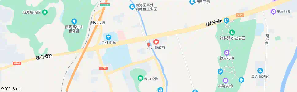 佛山珍岗朗_公交站地图_佛山公交_妙搜公交查询2025