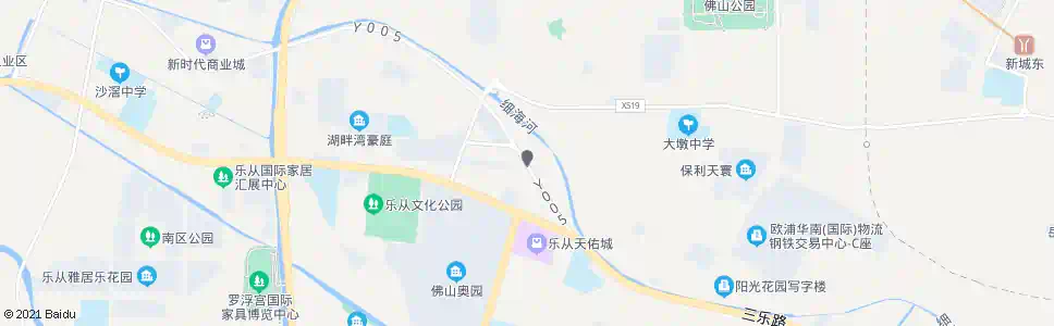 佛山三乐路_公交站地图_佛山公交_妙搜公交查询2025