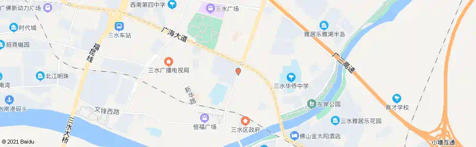 佛山供电大厦_公交站地图_佛山公交_妙搜公交查询2025