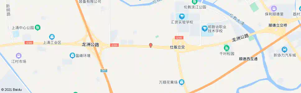 佛山版村牌坊_公交站地图_佛山公交_妙搜公交查询2025