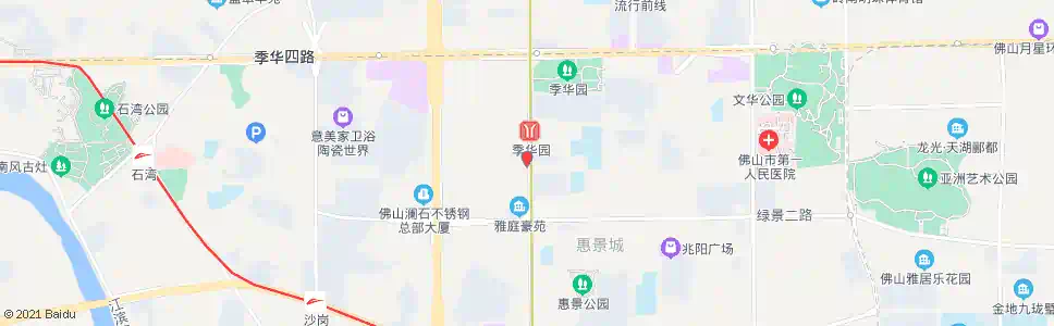 佛山汾水_公交站地图_佛山公交_妙搜公交查询2025