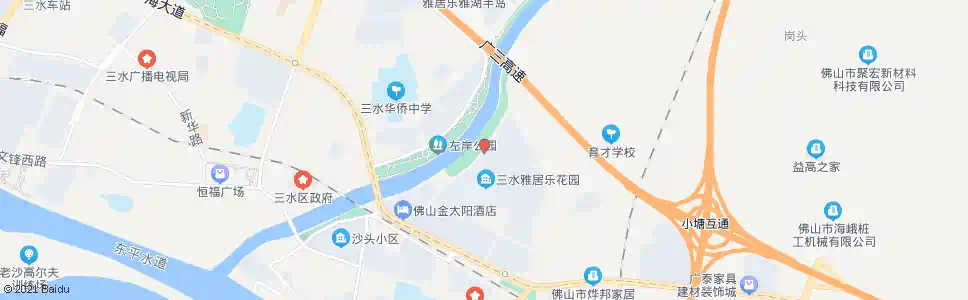 佛山雅居乐总站_公交站地图_佛山公交_妙搜公交查询2025