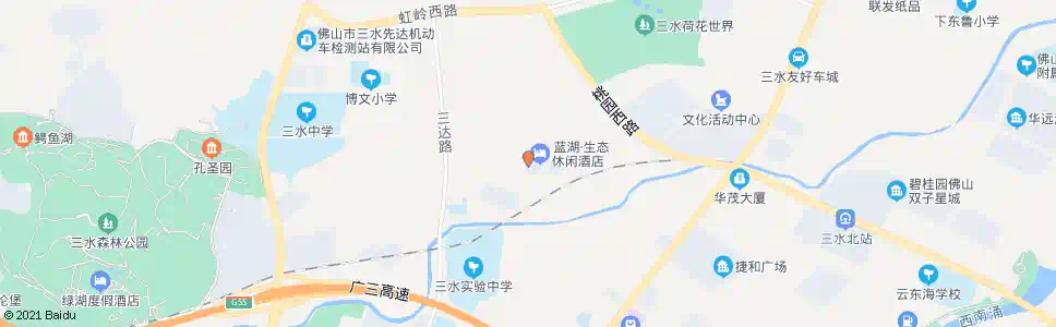 佛山妇教所_公交站地图_佛山公交_妙搜公交查询2025