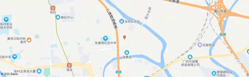 佛山西区三村_公交站地图_佛山公交_妙搜公交查询2025