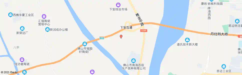 佛山白沙站_公交站地图_佛山公交_妙搜公交查询2025
