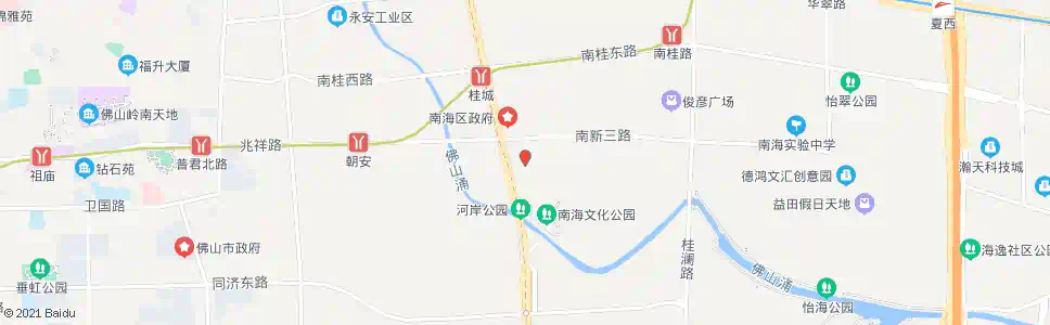 佛山南海人民检察院_公交站地图_佛山公交_妙搜公交查询2025