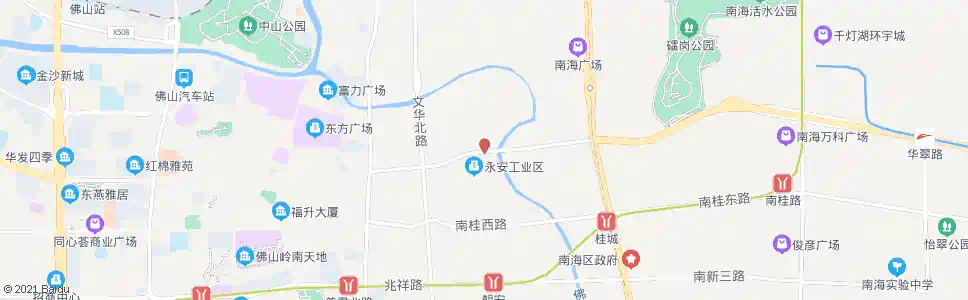 佛山军桥_公交站地图_佛山公交_妙搜公交查询2025