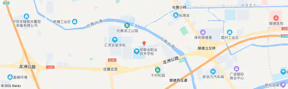 佛山郑敬诒职业技术学校(正门)_公交站地图_佛山公交_妙搜公交查询2025