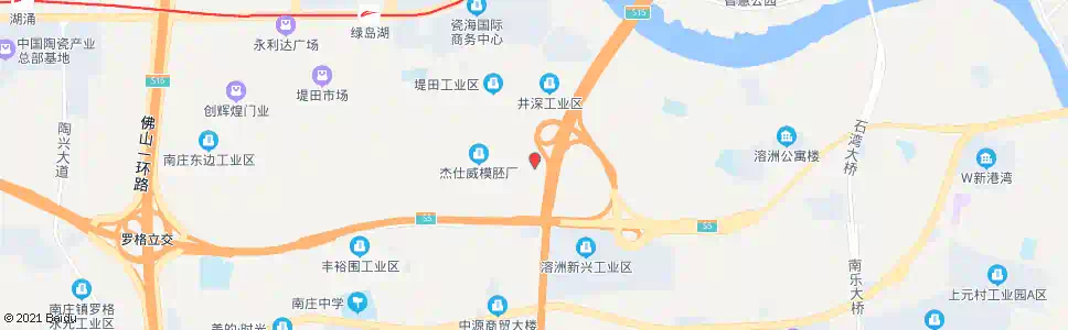 佛山孖窦村口_公交站地图_佛山公交_妙搜公交查询2025