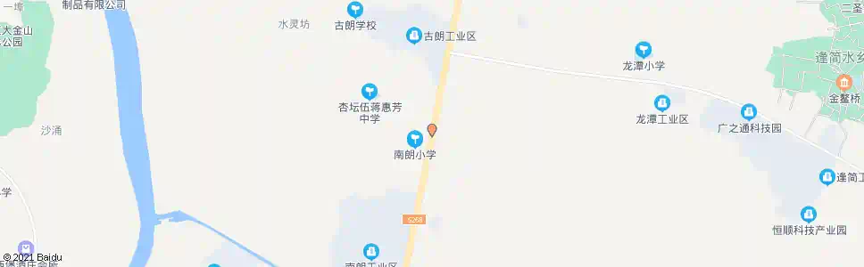 佛山南朗村委会_公交站地图_佛山公交_妙搜公交查询2025