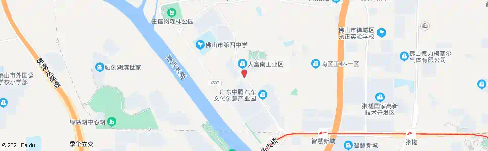 佛山东鄱村民公寓_公交站地图_佛山公交_妙搜公交查询2025