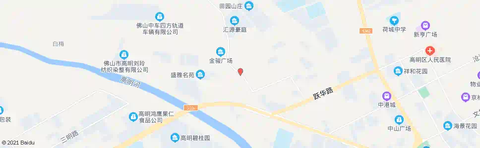 佛山大成路口_公交站地图_佛山公交_妙搜公交查询2025