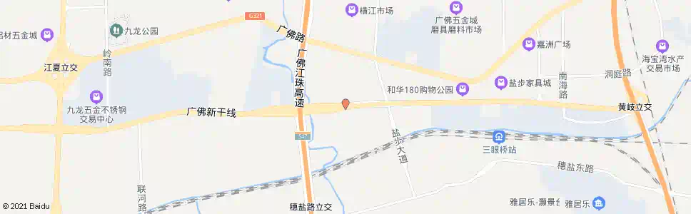 佛山上白泥_公交站地图_佛山公交_妙搜公交查询2025