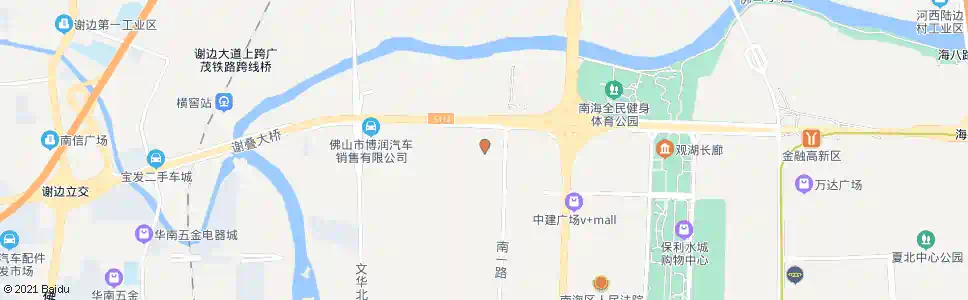 佛山江南名居_公交站地图_佛山公交_妙搜公交查询2025