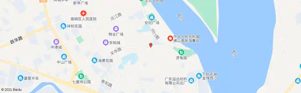 佛山文华市场_公交站地图_佛山公交_妙搜公交查询2025