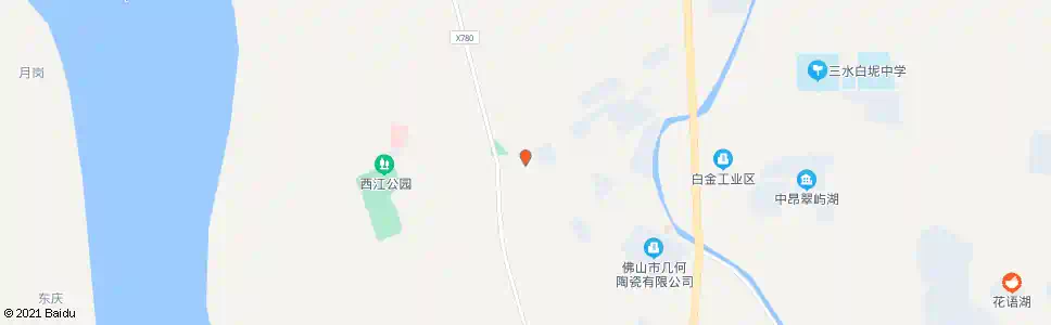 佛山白坭青年文化广场_公交站地图_佛山公交_妙搜公交查询2025