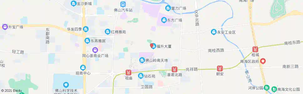佛山福贤路_公交站地图_佛山公交_妙搜公交查询2025