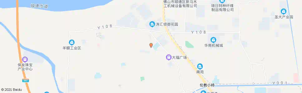 佛山伦教体育馆_公交站地图_佛山公交_妙搜公交查询2025